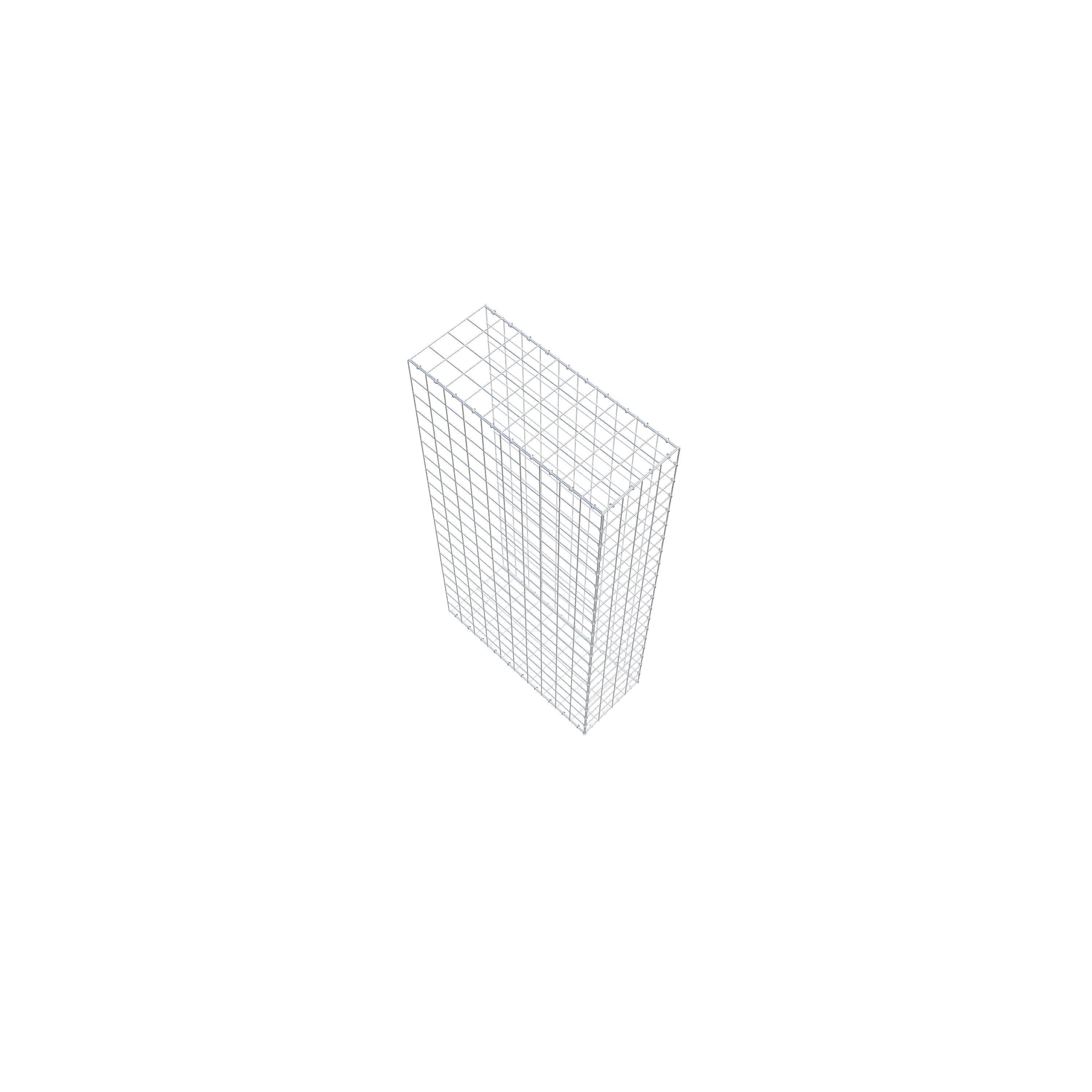 Anbaugabione Typ 2 200 cm x 100 cm x 40 cm (L x H x T), Maschenweite 10 cm x 10 cm, C-Ring