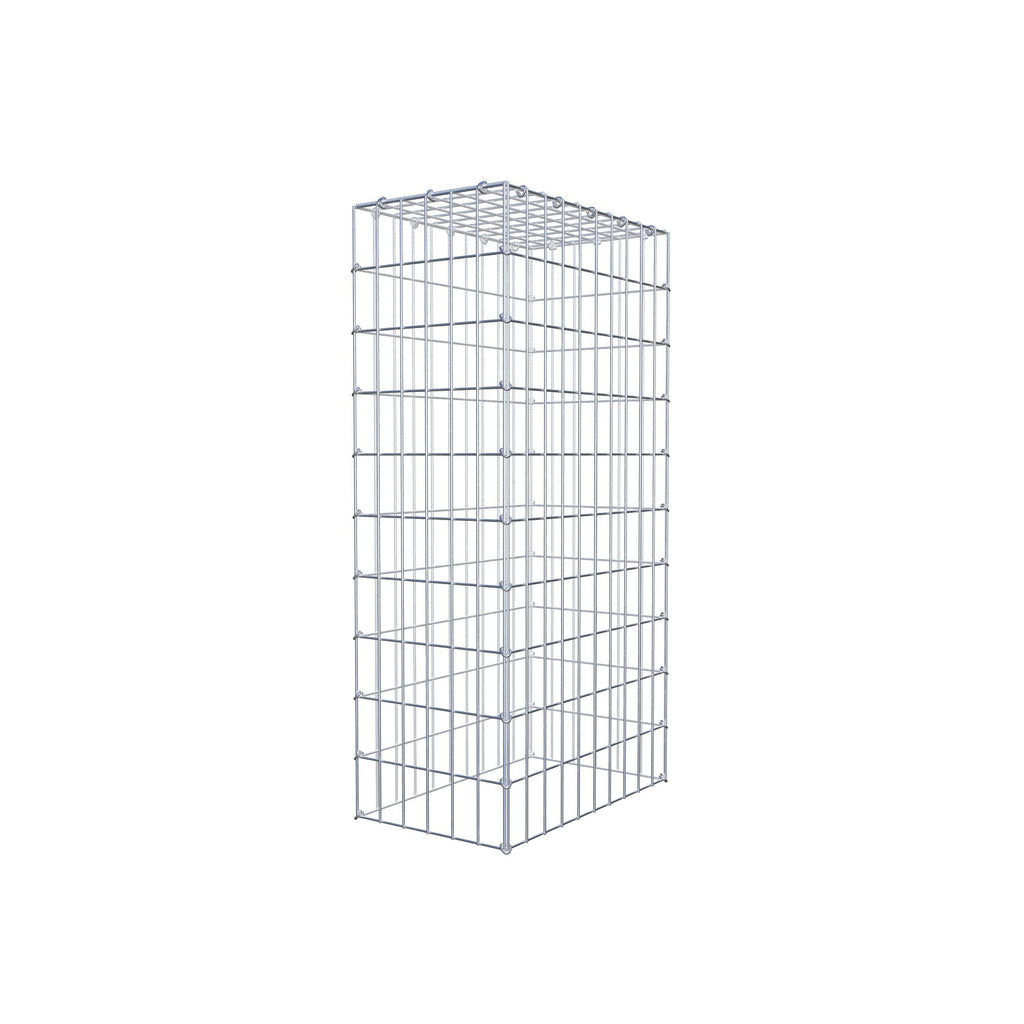 Anbaugabione Typ 3 100 cm x 50 cm x 30 cm (L x H x T), Maschenweite 5 cm x 10 cm, C-Ring