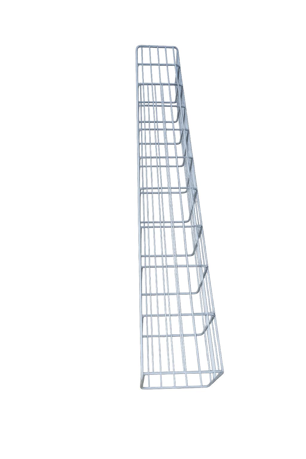 Gabionensäule eckig feuerverzinkt, 27,3 cm x 27,3 cm, 200 cm Höhe,  MW 5 cm x 20 cm, 8/6 mm Draht